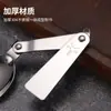 Cuchara de Acero Inoxidable 304 de Tres Secciones, Tenedor de Ensalada de Cocina, Juego para Lonchera, Vajilla Plegable, Juego de Conveniencia para Picnic al Aire Libre