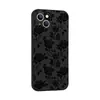 Estuche Protector de Silicona Suave Negro Rosa para iPhone 15 Pro, de Venta Caliente Transfronteriza, para Apple 16E