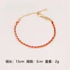 Nuevo Pulsera Tejida de Buena Suerte Estilo Chino con Chapado de Cobre Oro Real de 18K, Hilo Rojo Pequeño, Sensación Moderna y de Alta Gama, Pulsera Festiva de Año Nuevo para Mujeres