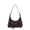 Bolso Bandolera de un Solo Hombro para Mujer Diseño de Nicho Bolso Tejido Moda Bolso de Mano para Axila Bolso Tote Transfronterizo Europeo y Americano Sensación de Alta Gama
