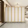 Biombo Celosía Plegable Estilo Japonés Moderno Sala de Estar Hotel Estudio Dormitorio Pasillo Puerta de Entrada Plegable Móvil