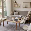 Mesa de Centro Dobrável de Madeira Maciça Estilo Japonês Pequena Doméstica Simples Mesa Pequena Tronco de Árvore Multi-Funcional Mesa Kang Mesa Baixa Mesa de Centro