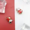 [Yuku] 1 Ccb Conejo Electrochapado Cinco Colores Agujero Grande Cuentas DIY Pulsera Creativa de Cuentas Accesorios de Joyería de Cuentas
