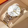 Reloj para Hombre de Marca Suiza con Doble Calendario Resistente al Agua Luminoso de Cuarzo Transmisión en Vivo Dropshipping