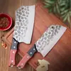 Forja cuchillo de cocina cuchillo de cocina de acero inoxidable juego de cuchillos para el hogar cuchillo chino para rebanar cuchillo para huesos cuchillo para cortar río que corre y lago