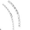 Plata 925 DIY accesorios de codo de gipsófila para bebé pulsera hecha a mano accesorios pendientes accesorios de tubo de plata material de tubo de flor de coche fino