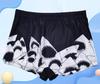 Bañador infantil con cordones de tela cómoda para niños de talla mediana y grande con forro tipo bóxer de dibujos animados para niños y niñas, bañador de playa de aguas termales.