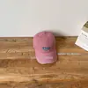 Estilo Coreano 2026 Nueva Moda Bordado Cachorro Visera Curva Gorra de Béisbol para Hombres Mujeres Niños Parte Superior Suave Protección Solar Protector Solar Gorra Pico de Pato