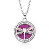 Suministro de Fábrica Difusor de Perfume Espiral Collar de Aceite Esencial de Aromaterapia Acero Inoxidable de Alta Calidad Collar para Mujer