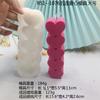 Molde de Silicona para Vela Aromática de Cinco Corazones Consecutivos Transfronterizo Adornos de Yeso de Cinco Corazones Consecutivos Molde para Hornear Pastel