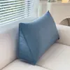 Encosto de Sofá Triângulo Sofá de Sala Combinação Tatami Bolsa Macia Almofada Removível e Lavável Janela de Canto Proteção da Cintura Almofada de Encosto
