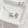 Colgante de Oro con Forma de Mariposa Sencillo y Exquisito Pendientes Hechos a Mano DIY Materiales para Joyería Colgante Pequeño Accesorios