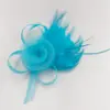 Nuevo Tocado de Malla con Plumas Nupciales Europeas y Americanas para Festival de Carreras de Caballos Tocado Retro Flor para el Cabello Accesorios para el Cabello Diadema de Amazon