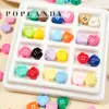 Cuentas de Corazón de Manzana Bolso de Cuentas Colgante Hecho a Mano DIY Pulsera Hecha a Mano Collar Pendientes Accesorios de Joyería