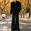 Pantalones Casuales Cómodos Frescos de Verano para Hombre Moda Japonesa Simple de Calle Adelgazantes Alargadores de Pierna Pantalones de Micro Campana Modernos