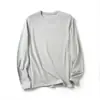 Extremamente Confortável! Camiseta Casual Esportiva Masculina de Manga Longa com Tecnologia Respirável e Quente Camada Base 4137
