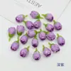 Flores de Rosa Artificiais Atacado, Flores para Penteado Ópera, Botões de Camélia, Lapela, Acessórios de Flor de Pulso, Cabeças de Flor de Rosa, Pequenas Rosas Q