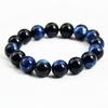Pulseira de Contas de Jade Sintético Europeia e Americana Mais Vendida para Mulheres, Versátil Pulseira de Cordão Elástico 12mm, Joias Atravessando Fronteiras que Não Desbotam Atacado