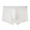 Atacado de Roupa Íntima Masculina Huajielong de Renda e Malha de Seda Gelada, Cintura Média, Tamanho Grande, Respirável, Boxer Masculino disponível para Dropshipping