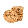 Biscoitos Crocantes de Aveia com Sementes de Abóbora, Lanches Integrais para o Escritório, Substitutos Nutricionais de Refeição Sem Sacarose, Saudável e Delicioso