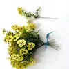 Plantas Verdes Artificiales de Amazon, Orquídeas Mariposa, Ramilletes de Pensamientos, Flores Falsas, Flores de Seda, Boda, Hogar, Oficina, Decoración Exterior