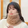 [Descuento Instantáneo de 5 Yuanes para Nuevos Usuarios] Bufanda Cálida Nueva para Cuello de Mujer, Bufanda de Color Sólido, Protector de Cuello Versátil de Cuello Alto para Invierno