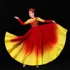Traje de Performance com Saia Grande, Saia Longa de Dança Clássica Chinesa na Luz, Traje de Dança, Traje de Coro de Palco, Dança Étnica