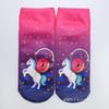 Calcetines de Gato con Dedo Medio, Flamenco, emoji, Impresión 3D, base de unicornio, gato, transferencia de calor, personalizados, calcetines Harajuku