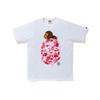 Camiseta Estampada Camuflada Mármore com Estampa do Pikachu, Corte Solto, Manga Curta Lua, Gola Redonda, Roupa Unissex para Casal