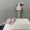 Bomba dosificadora de loción de resorte externo 28/410 al por mayor, cabezal de bomba de plástico transparente, bomba hidráulica para lavado de manos de loción cosmética