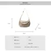 Bolso cruzado de un solo hombro de moda transfronteriza para mujer, diseño de nicho, bolso tipo dumpling cruzado para salir, bolso para madre de mediana edad