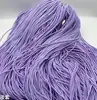 Corda de Cabelo Colorida Elástica Alta 2mm Grão de Milho Elástico de Cabelo Prendedor de Cabelo Corda de Cabelo Joia Corda de Mão Matéria-Prima Crua para DIY