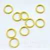 8751 Pintura en Aerosol Círculo Doble Anillo de Conexión Colorido Accesorios para Joyería Hechos a Mano DIY Anillo Cerrado Círculo Colorido