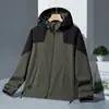 Chaqueta softshell para hombre para primavera y otoño 2024, nueva prenda exterior para hombre, chaqueta cortavientos para hombre para exteriores, ropa de montañismo