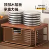 Estante de almacenamiento extraíble para escritorio, organizador de bocadillos y artículos varios para mesa de comedor, almacenamiento en capas para bolsitas de té y cápsulas con cajones, estante para encimera