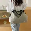 Bolsa de Viagem para Curta Distância para Mulheres, Grande Capacidade, Bolsa de Ginástica Bonita e Moderna, Separação Seca e Úmida, Bolsa de Bagagem de Viagem Leve e Portátil