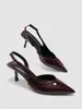 Sandalias de Tacón Alto con Tiras Cruzadas Europeas y Americanas para Mujer, Tacón Fino, Nuevo Estilo 2026, Punta Fina, Elegantes, Sandalias de Tacón Alto con una Sola Tira con Hebilla