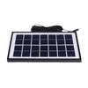 Luz de Emergencia Solar Portátil de Carga de Gran Capacidad usb Luz de Camping Panel de Iluminación de Carga Solar para Exteriores