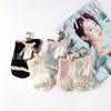 Envío Gratis Calcetines de Invierno para Mujer Encaje Aromaterapia Antibacterianos Calcetines Malolientes Calcetines de Algodón de Oreja Color Sólido Algodón Peinado Calcetines Anti-Pilling