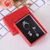 Caja de Regalo para Empaque al por Mayor del Fabricante Caja para Joyería Caja para Anillos Caja para Pendientes Pulsera Collar Caja de Empaque para Joyería con Logo Impreso