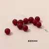 20 cuentas acrílicas redondas de color caramelo de 8 mm para bisutería DIY Hecho a mano accesorios para pendientes pulsera collar material