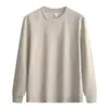 Sudadera de Cuello Redondo Klesayel Tencel Lana para Hombre, Camiseta Base de Waffle De Jong con Forro Polar Cepillado para Hombre