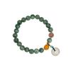 Nuevo estilo chino hebilla de seguridad pulsera de jade femenina verano ins diseño nicho pulsera de alta calidad 2023 pulsera nueva