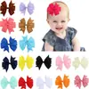 Accesorios Europeos y Americanos para Cabello de Bebé Nuevo, Lazo en Forma de V con Cinta de Cola de Golondrina Acanalada, Pasadores de Moda para Niños