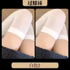 Calcetines Blancos Hasta la Rodilla, Calcetines Finos de Terciopelo para Mujer, Calcetines Cosplay Estilo Japonés, Calcetines Blancos de Seda de Tubo Largo de Monja, Estilo Puro Deseo Jk de Tubo Alto