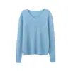 Serie DopaminaTejido Pesado Cepillado ~ Suéter de Punto de Seda y Cachemira Suave y Cómodo para Mujer, Jersey de Otoño e Invierno