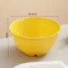 Fabricante Original Tazón de Plástico para Ramen Hogareño de Gran Capacidad Tazón para Sopa Dormitorio de Estudiantes Tazón para Fideos Instantáneos Tazón para Ensalada con Impresión de Logo Disponible