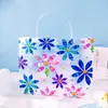 Bolsa Tote Transparente de Plástico PP Fosco Bolsa de Presente de Noivado de Alto Padrão Embalagem de Presente de Aniversário de Bebê Bolsa de Presente