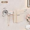 Cocina ventosa film plástico multi-funcional para colgar en la pared portarrollos de papel para trapos soporte para gorros baño sin costuras inodoro almacenamiento de inodoro