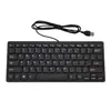 Teclado Mini com Fio TT-A01 Interface USB Computador de Mesa Silencioso Jogo Escritório 78 Teclas Tradicional